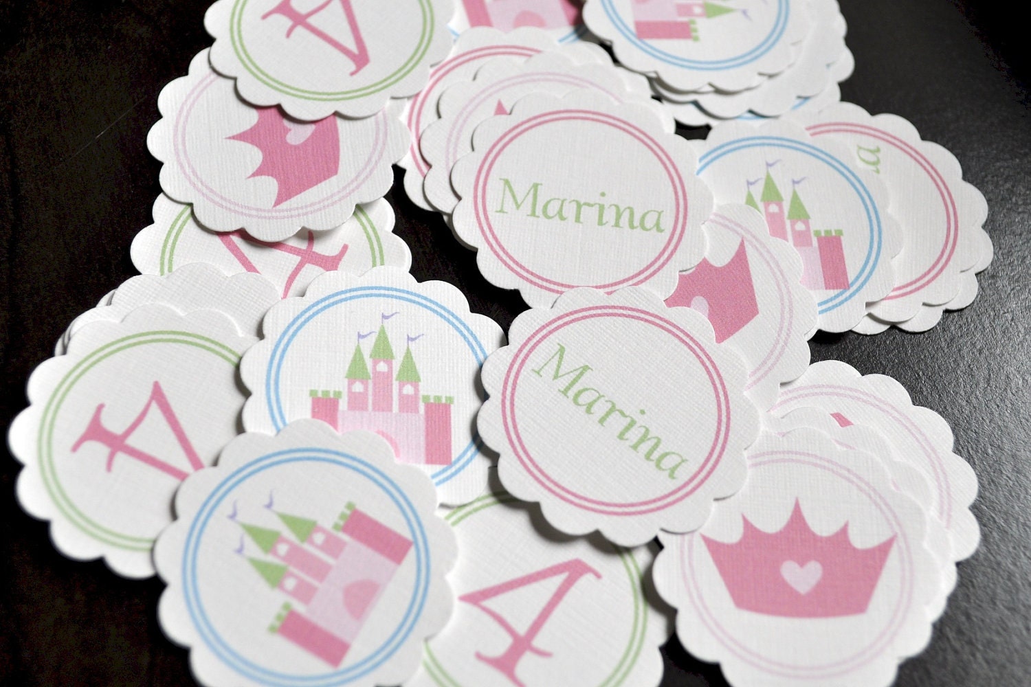 Princess Minis for Table Confetti