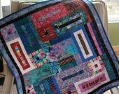Quilted Wall Hanging Art Quilt Wall Hanging "A Place to Ponder"