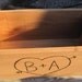 8 Large Rustic Wedding Wooden Barnwood Box Centerpiece Flowers Personalized Woodburned Initials
