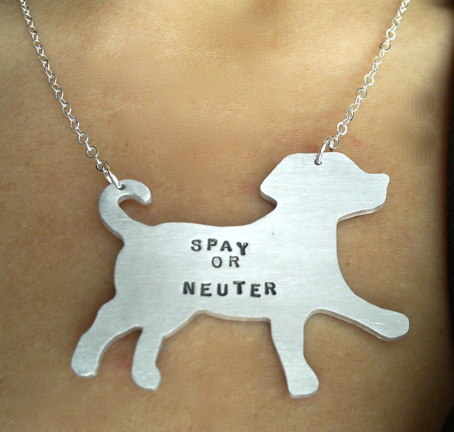 Spay  or Neuter Puppy Pendant