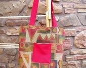 Geometric Market Tote