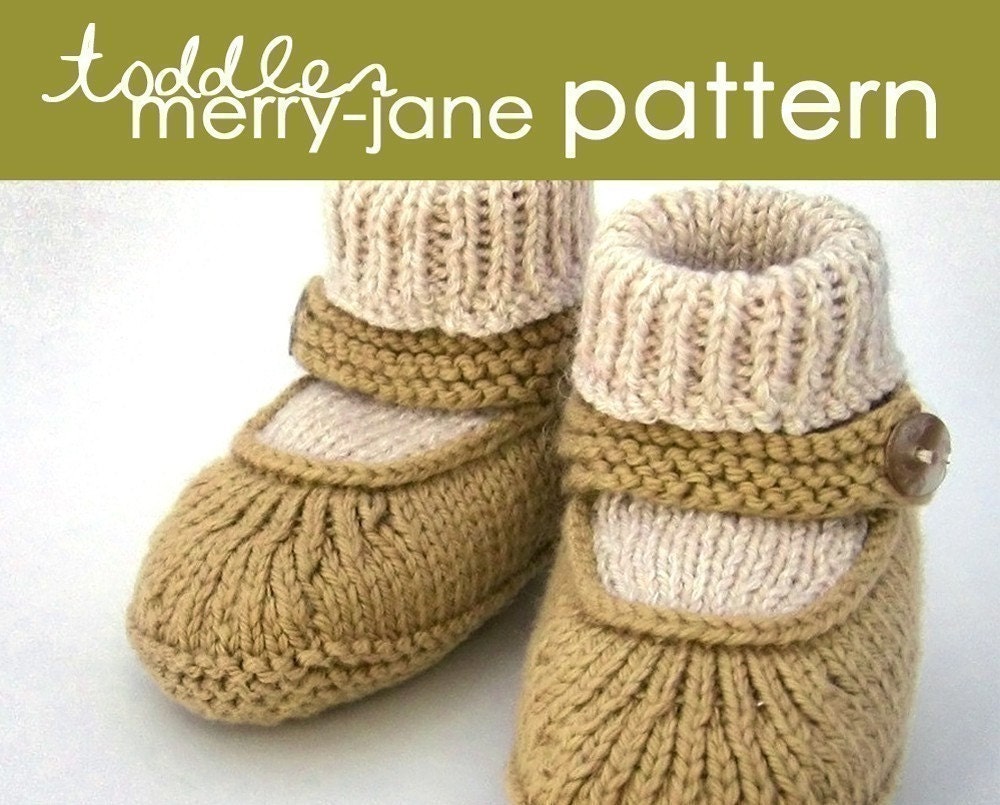 Toddler Merry-Jane PDF PATTERN - (1, 2, and 3 years)