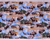 Rustic Moose Lodge Table Runner