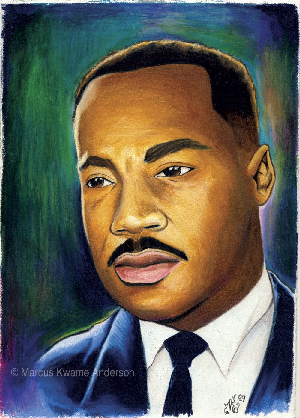 Martin Luther King Injustice Archival Print