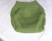 Moss Green Std Diaper Cover - Size : Newborn