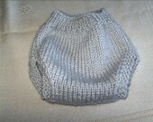 Silver grey Standard Diaper Cover - (Size XS - newborn)