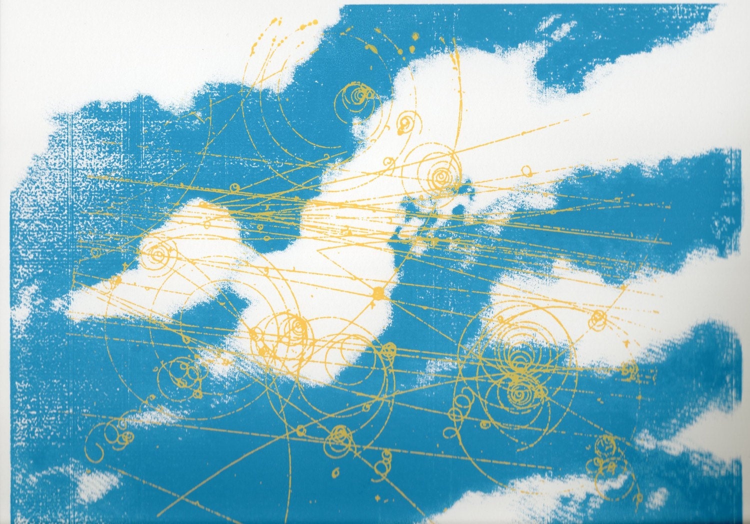 Cloud Chamber II- The Screenprint
