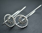 Family Jewel box silver earrings,