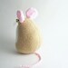Tan Mouse Stuffed Animal