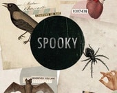 Spooky  Set- Digital PDF ACEO Tags for Download and Print