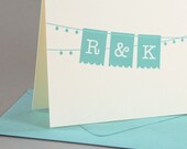 Jubilee Custom Personalized Stationery / Personalized Stationary Set of 16