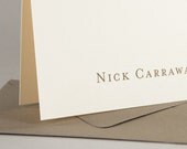 Classic Custom Personalized Stationery / Personalized Stationary Set of 16