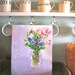 Market Flowers Bouquet, original oil painting, 11  x 14