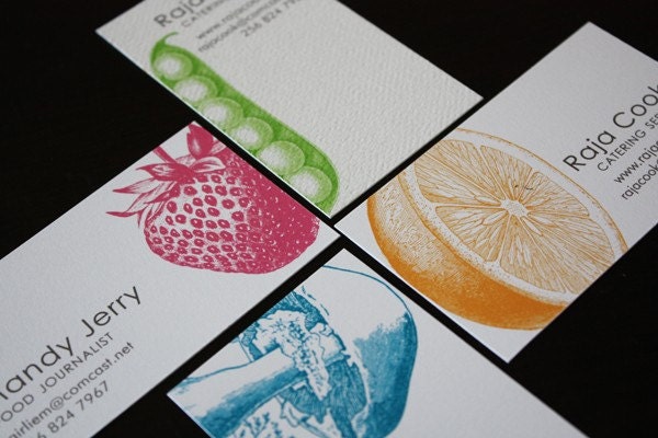 Bountiful Calling/ Business Cards - Assorted Designs in a Set of 100