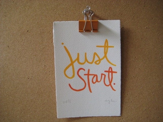 just start original art // no. 19