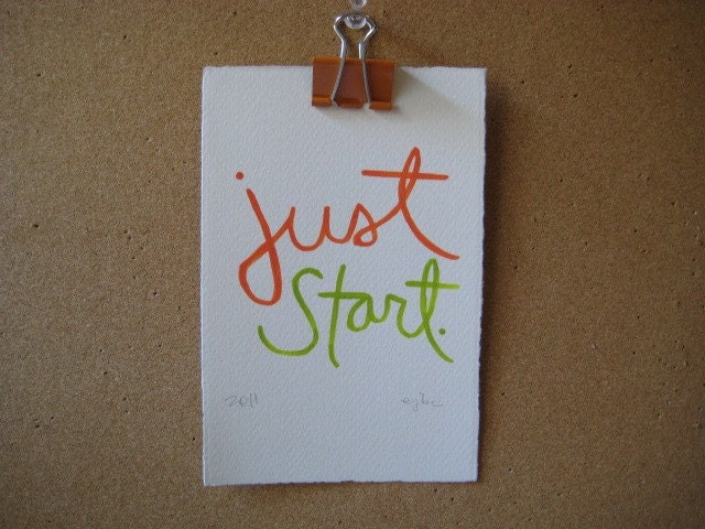 just start original art // no. 17