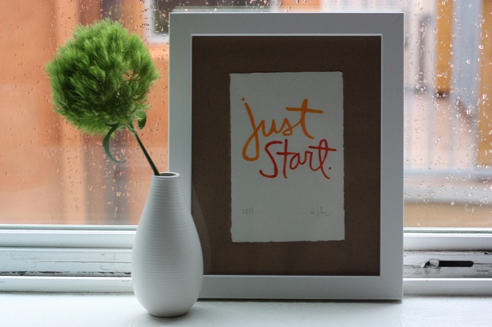 just start original art // no. 19