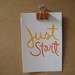 just start original art // no. 19