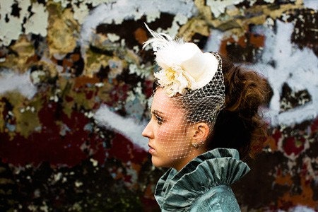 Duck Egg Blue Ruffled Silk Carina Bolero