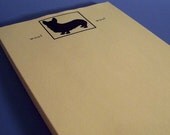 SALE - Corgi Notepad - Recycled Paper
