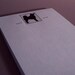 Norwegian Elkhound Notepad - Personalize It - Choose Paper Color - Recycled Paper