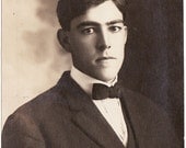 He Could be a little Intense - Antique Portrait of Young Man
