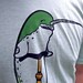 Narwhal Named GOB shirt - unisex sizes in heather green - narwhal tshirt