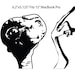ET Decal for MacBook vinyl sticker