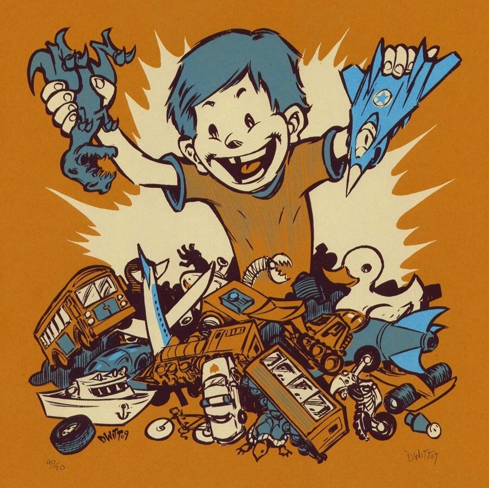 The Best Crash in the Galaxy limited edition screenprinted art