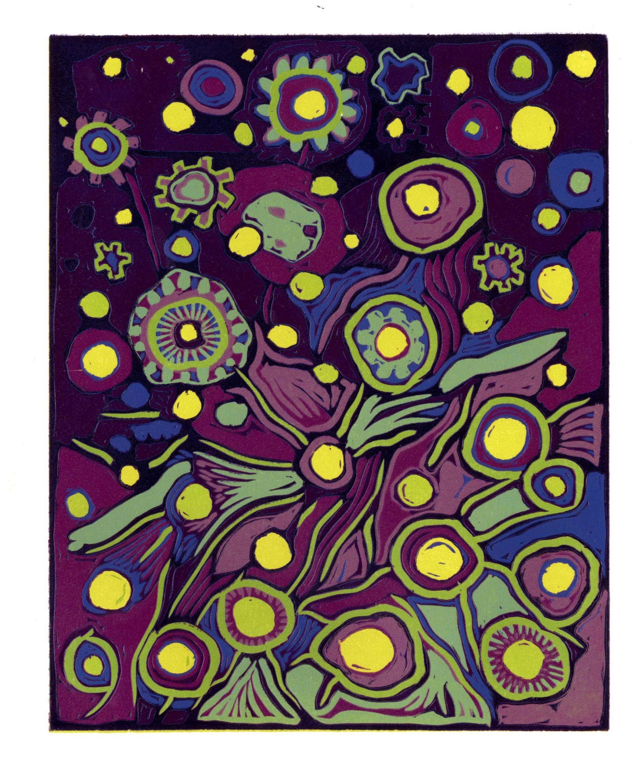 Abstract 09 reduction relief print