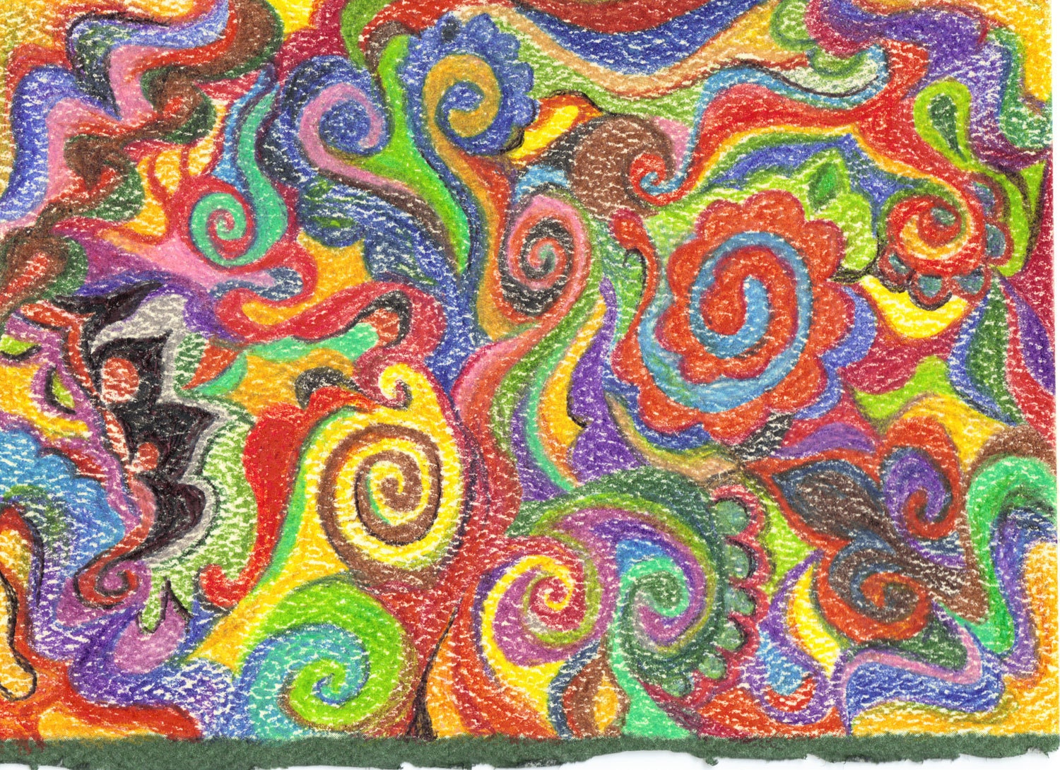 Mandala/Chakra art card