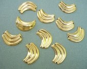 Vintage Gold Plated Findings  10pc