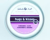 BEST SELLER Hugs and Kisses with Cinnamon Clove Orange and Other Spices Travel Tin Non Toxic Eco Friendly Natural