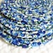 Blueberry Coaster Set of 4 - Fabric Coiled