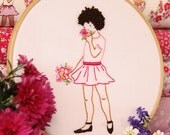 Embroidery Pattern PDF- Summer Flowers