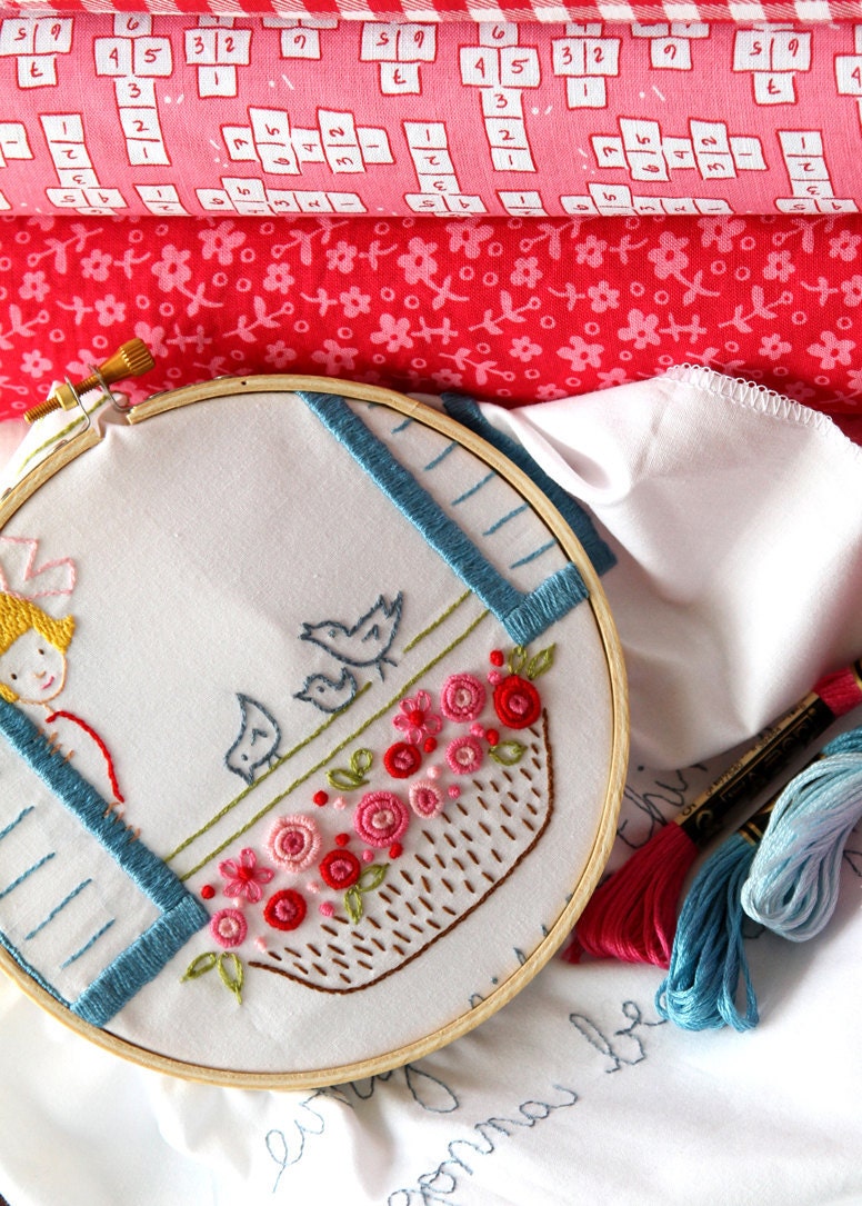 Embroidery Pattern PDF- 3 Little Birds