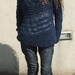 Blue sweater / Electric blue asymmetrical Version2 oversized grunge sweater LTd Edition