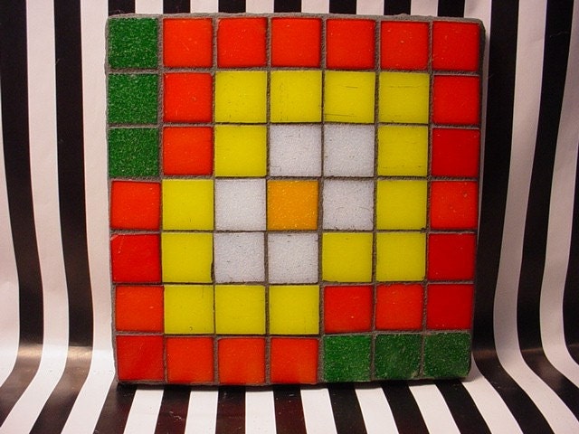 Insitu  hidden square mosaic tile