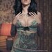 Turquoise and Cream Deer Soft Cup Bra - Pick Your Size - Handmade Vegan Bridal