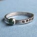 Tiny Personalized Birthstone Ring