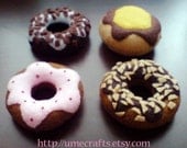 DIY Felt Doughnuts I - Patterns and Instructions via Email