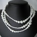 Long Graduated Pearl Necklace Downton Abbey Inspired 72 inches Wrap Around