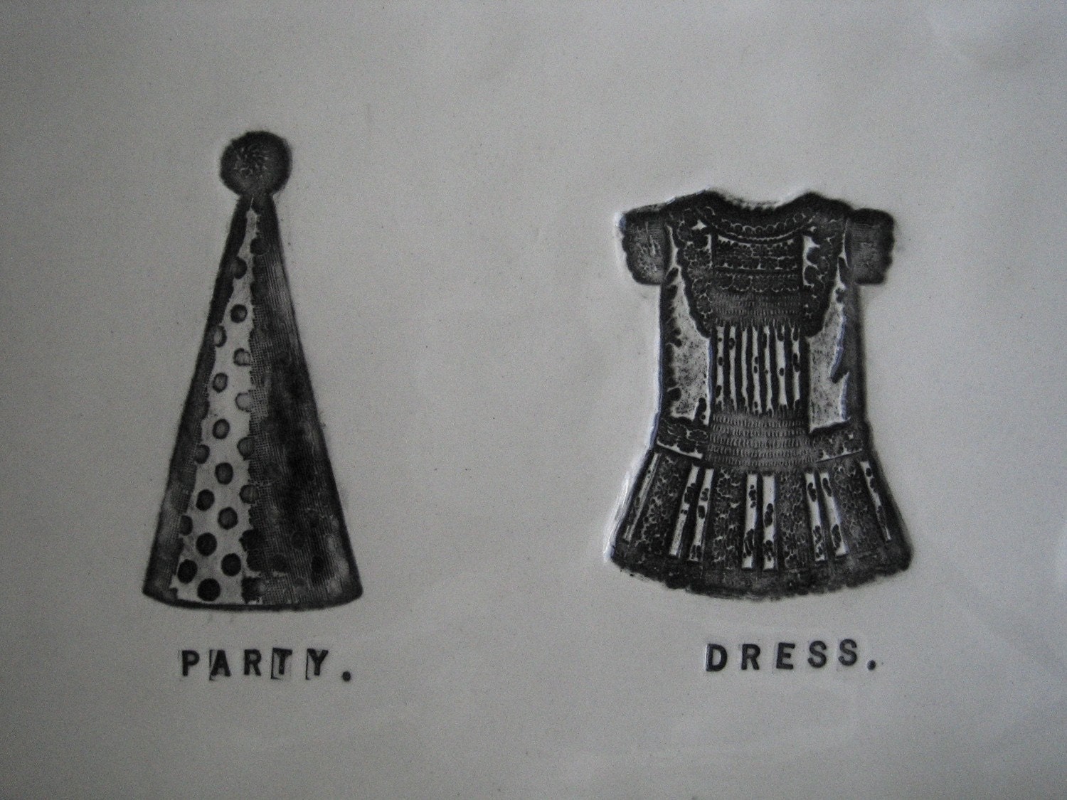 party dress platter.