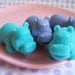Lavender Hippo Soap Set