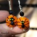 Halloween Spider Earrings 11071