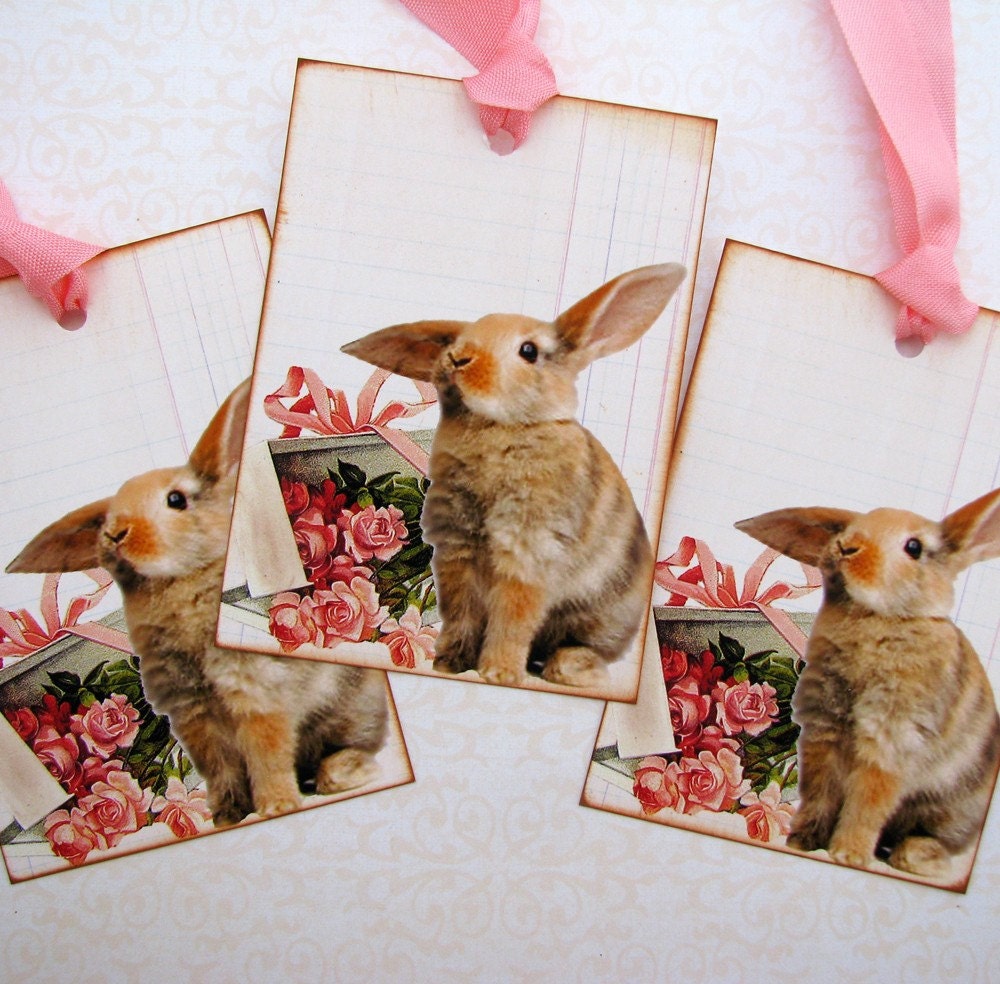 Adorable Rabbit Gift Tags