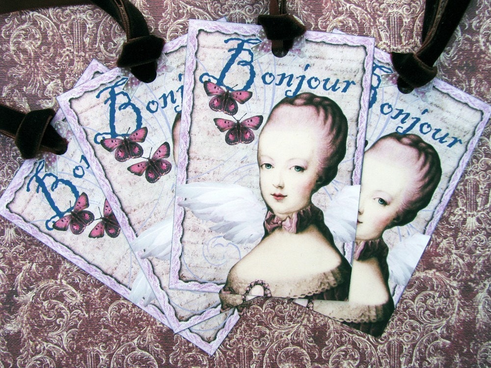 Bonjour Marie French Tags