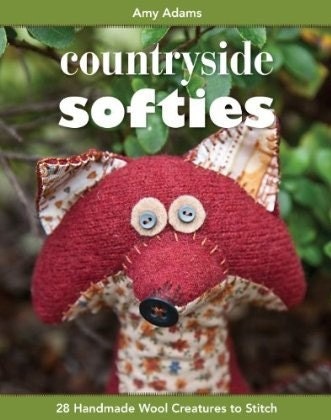 countryside SOFTIES by Amy Adams : craft pattern book