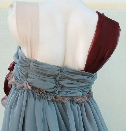 Gray sparrow dress - special order your size