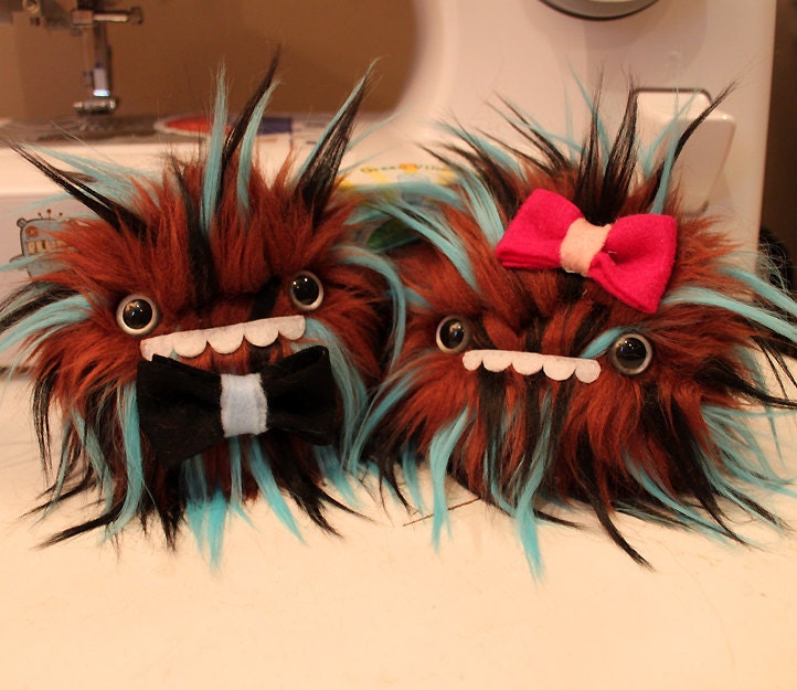 Bowtie or Hairbow Monster